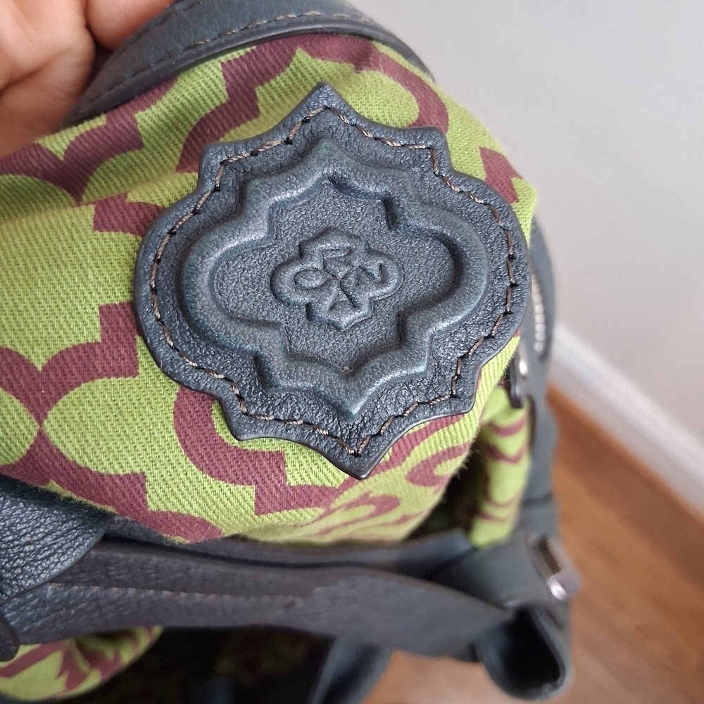 orYANY Cassie Olive Green Leather Hobo Bag - Picture 11 of 13
